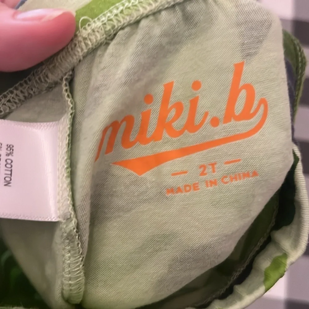 New Miki.B. Girl’s Camo Camouflage Leggings Size 2T NWT
